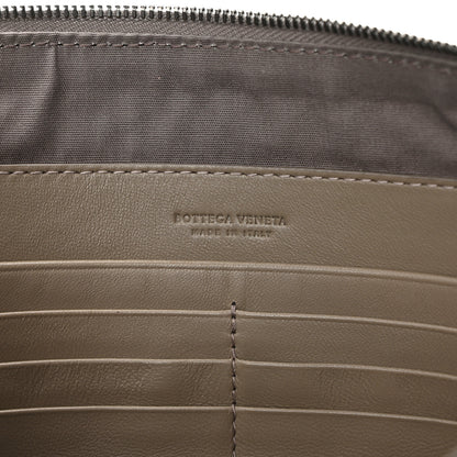 Bottega Veneta Nappa Intrecciato Large Flat Zip Billetto Pouch Mink 6 of 6