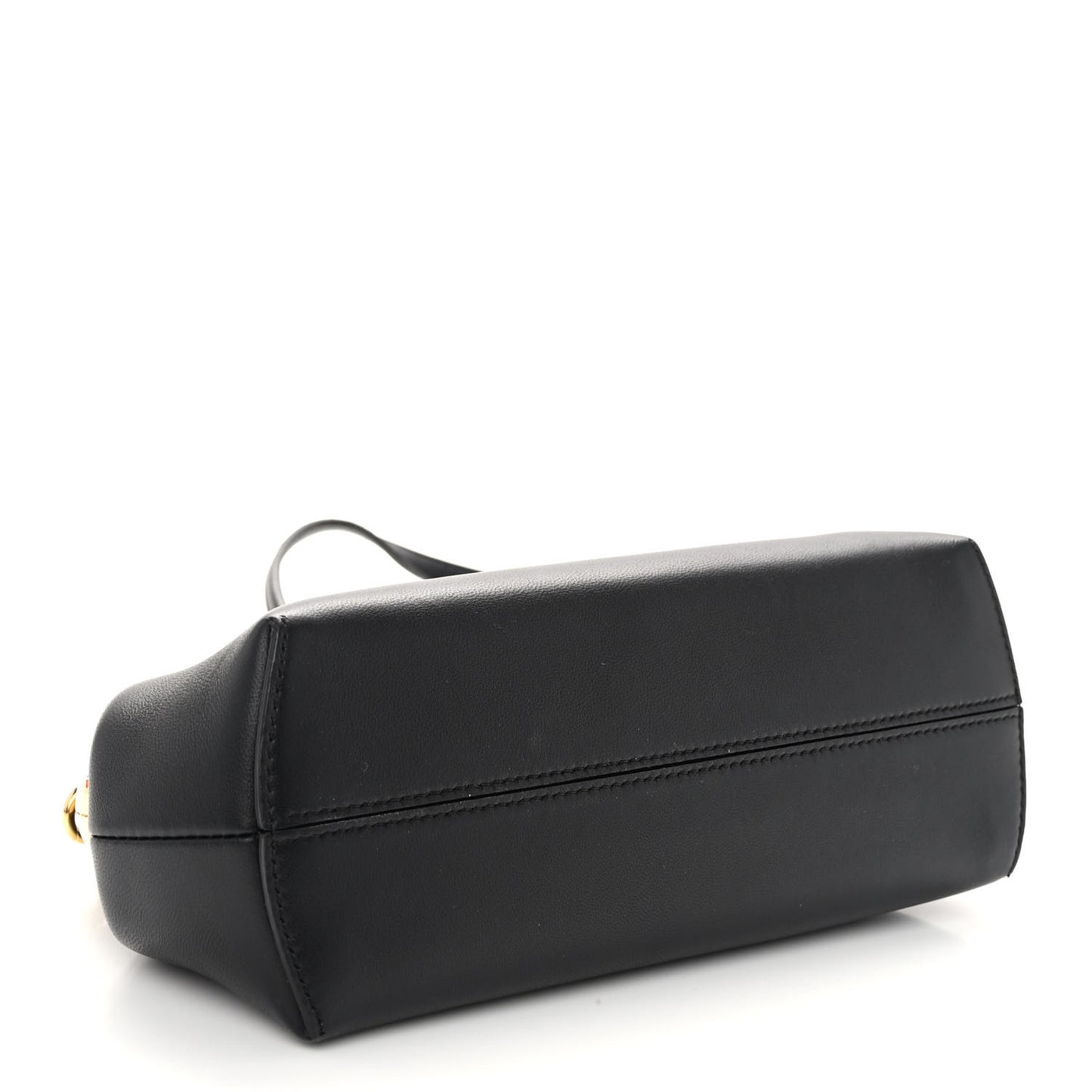 Shiny Nappa Small Fendi First Black
