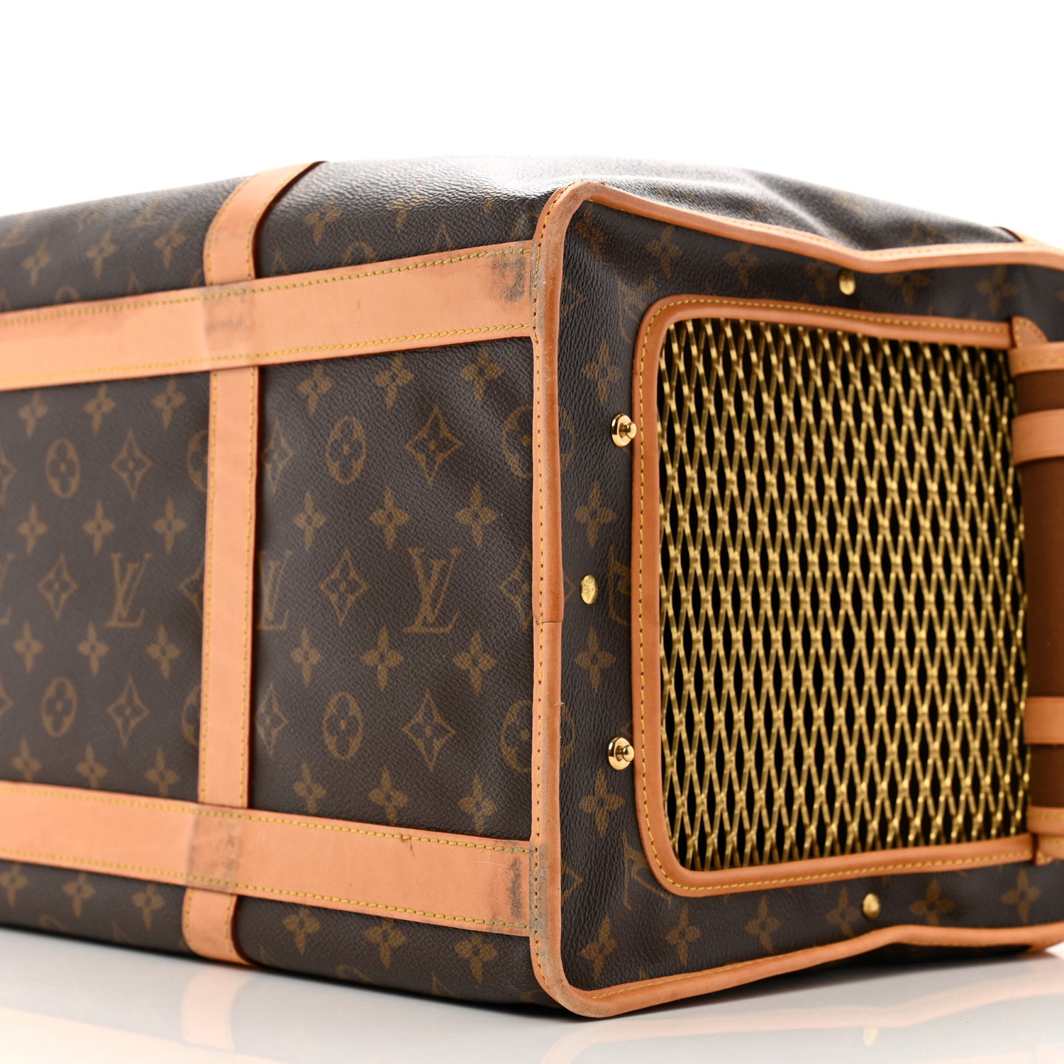 Louis Vuitton Monogram Sac Chien 50 Pet Carrier 1660194 – FASHIONPHILE