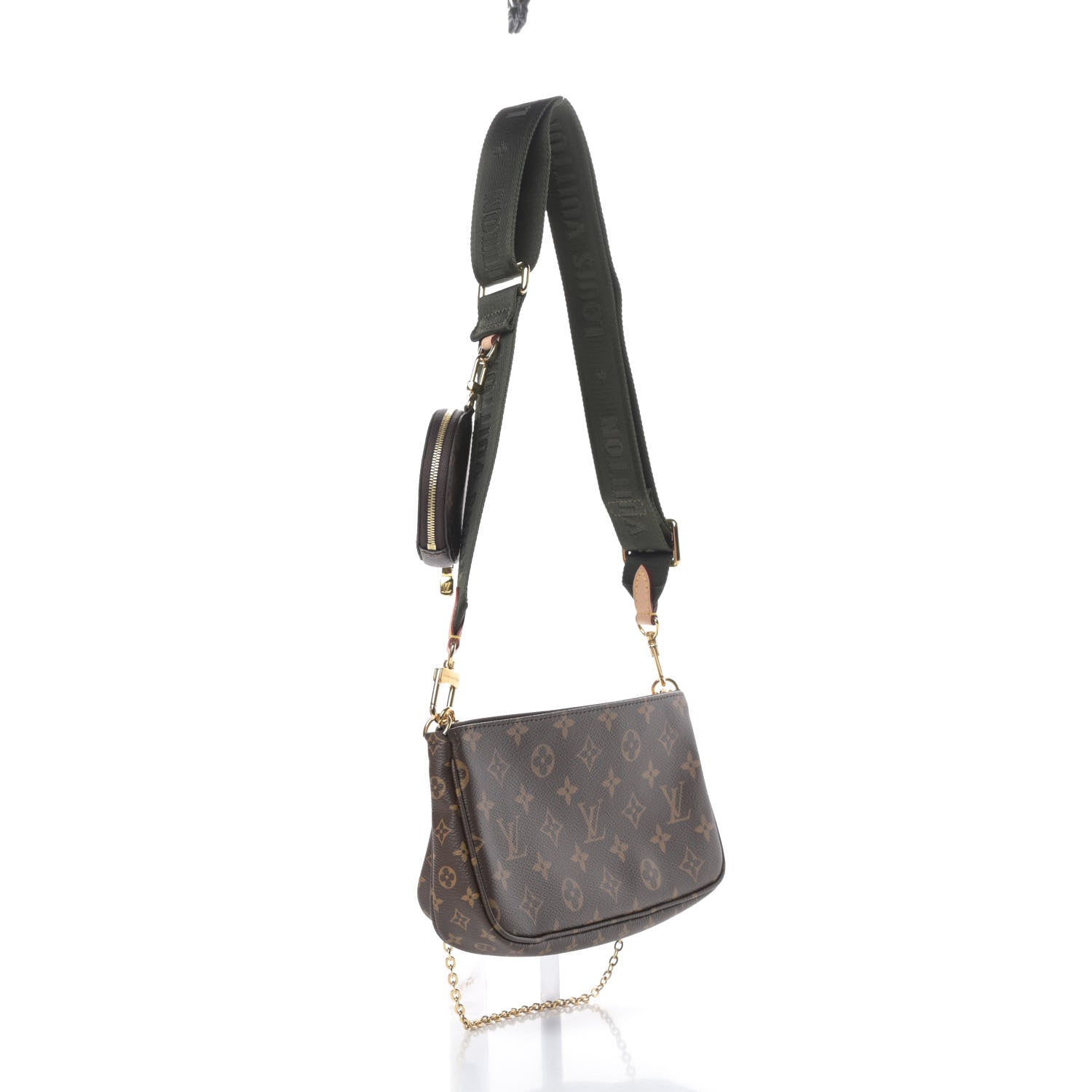 Louis Vuitton Monogram Multi Pochette Accessories Kaki 3 of 13