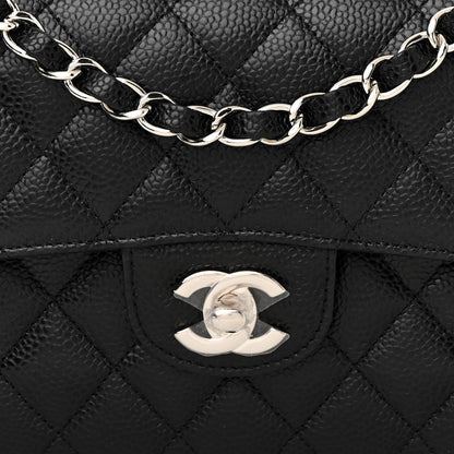Chanel Caviar Quilted Small Double Flap Black 8 of 10