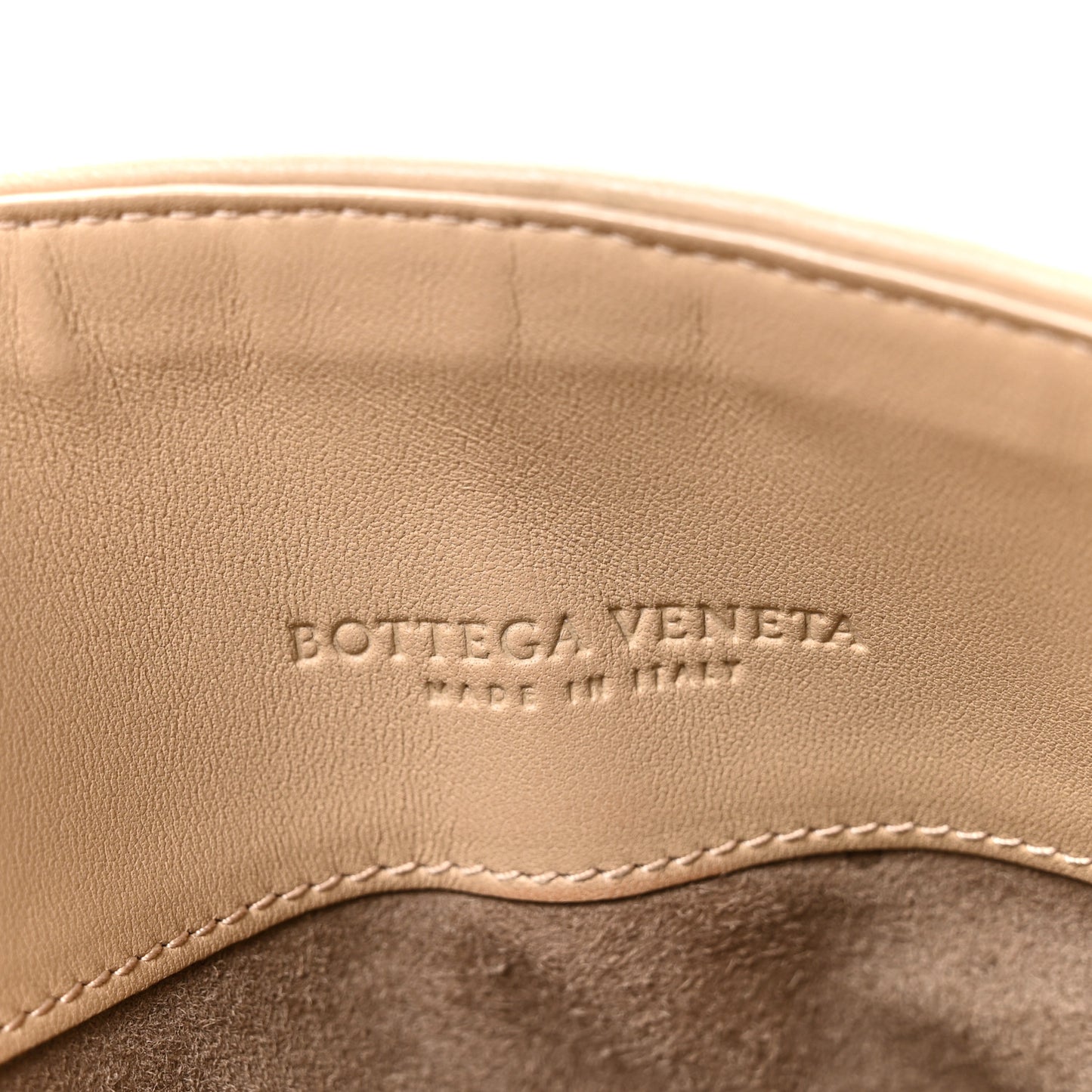 Nappa Intrecciato Small Olimpia Shoulder Bag Mink