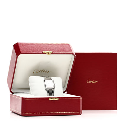 Cartier Stainless Steel 24mm Tank Solo Quartz Watch 5 of 5