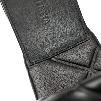 Bottega Veneta Nappa Quilted Rubber Lido Flat Sandals 38.5 Black 8 of 9
