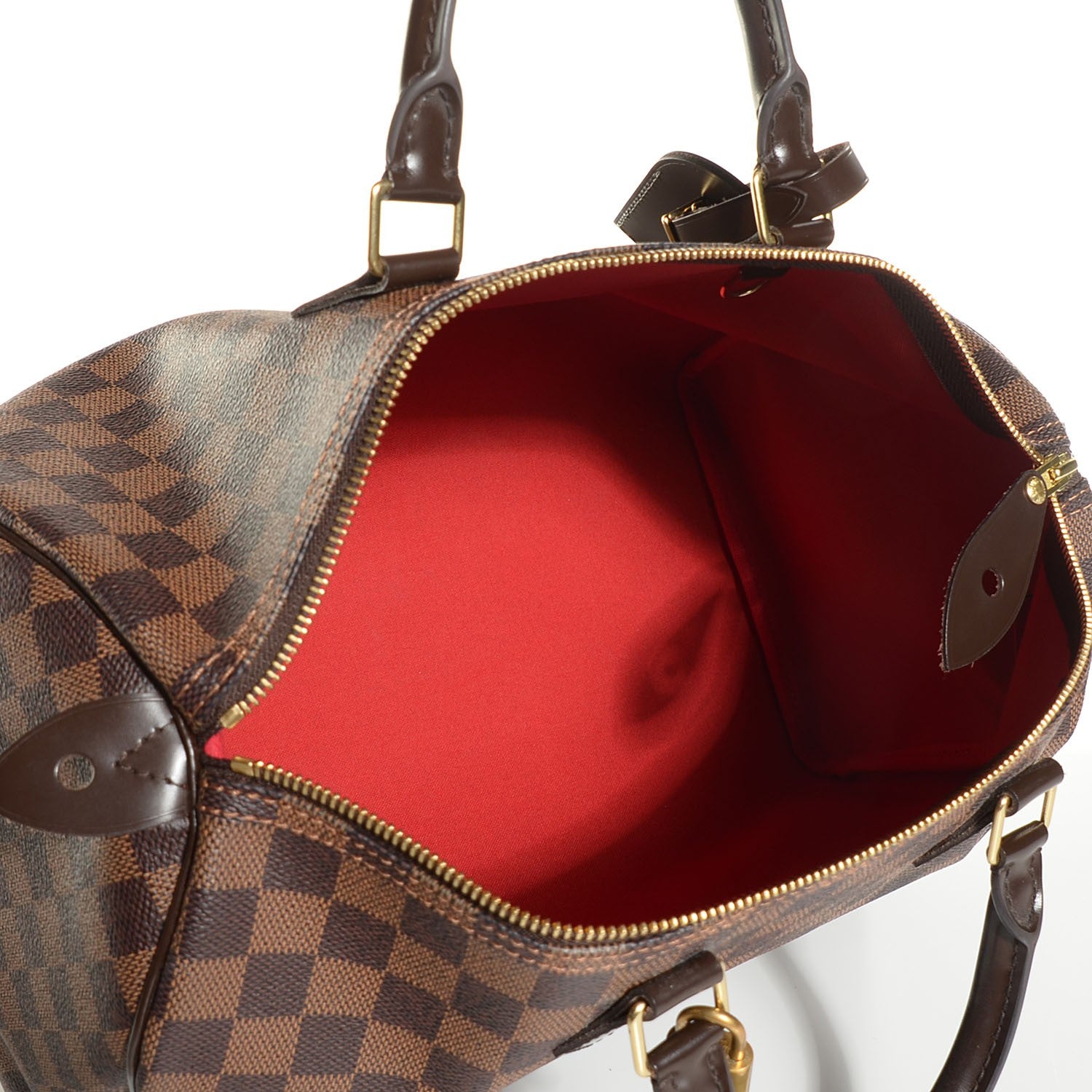 Louis Vuitton Damier Ebene Speedy 35 5 of 8