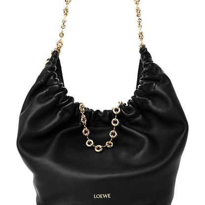 Loewe Buttery Nappa Lambskin Small Squeeze Bag Black 7 of 9