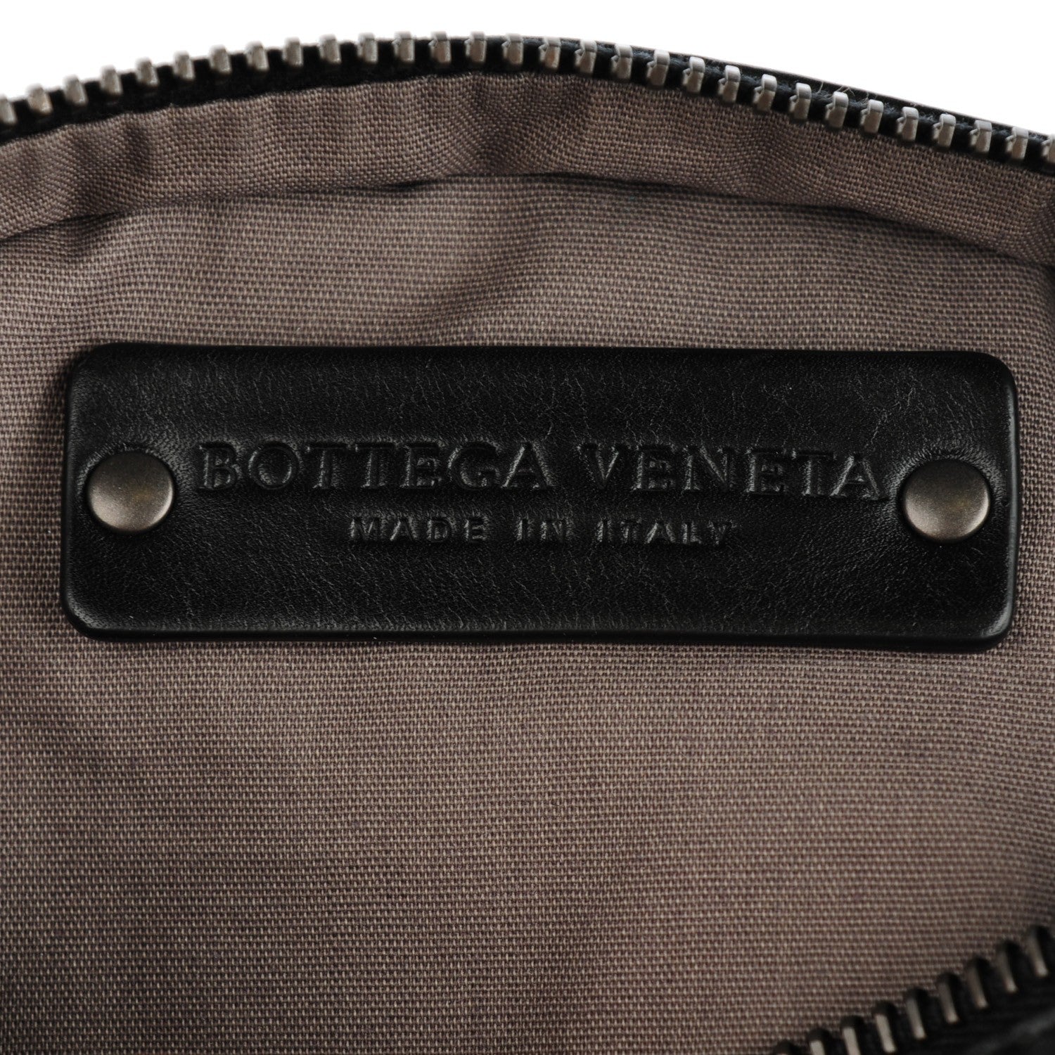 Bottega Veneta Calfskin Intrecciato Belt Bag Black 6 of 8