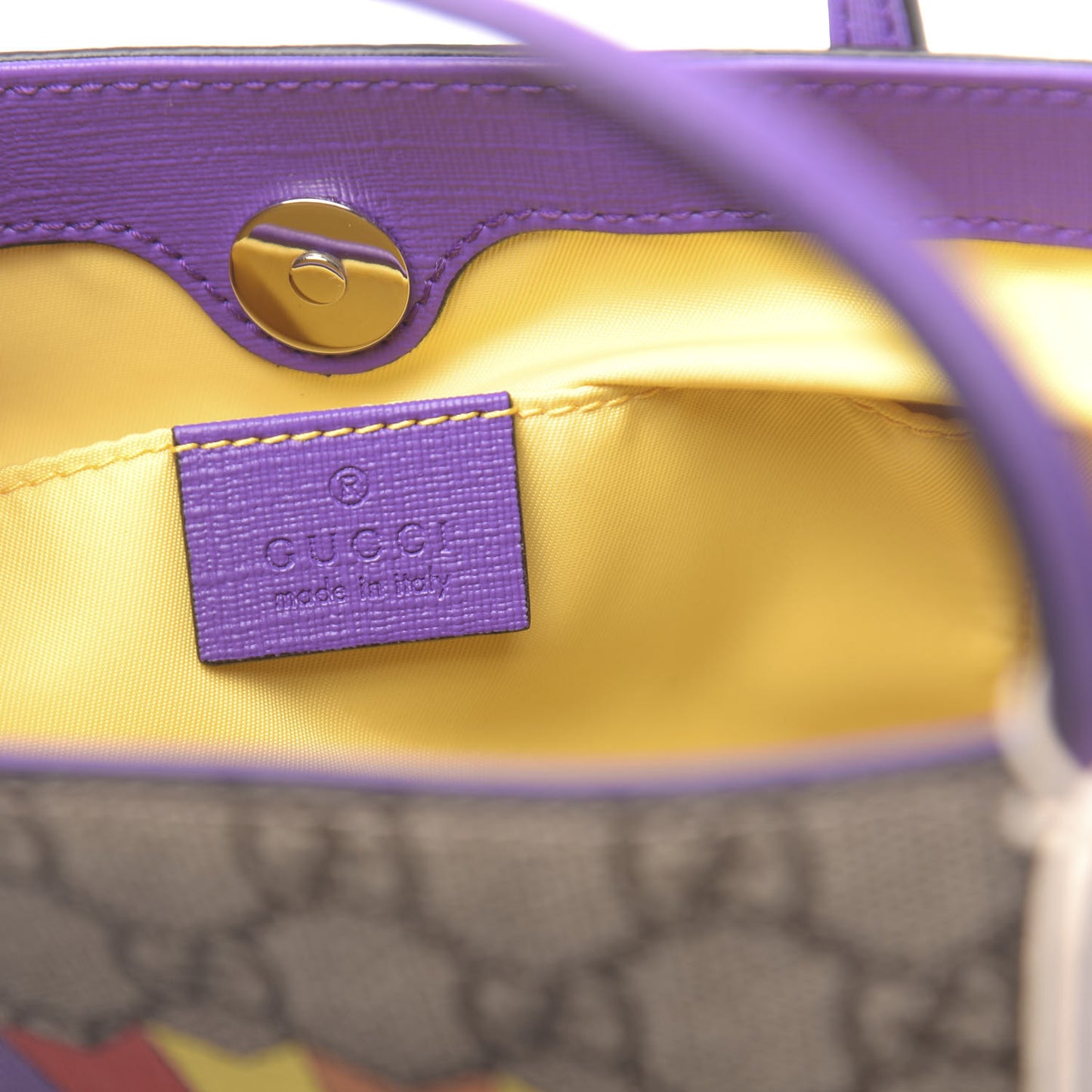 GG Supreme Monogram Kids Tote
