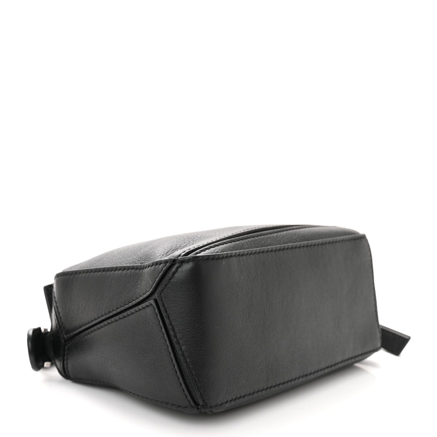 Calfskin Mini Puzzle Bag Black