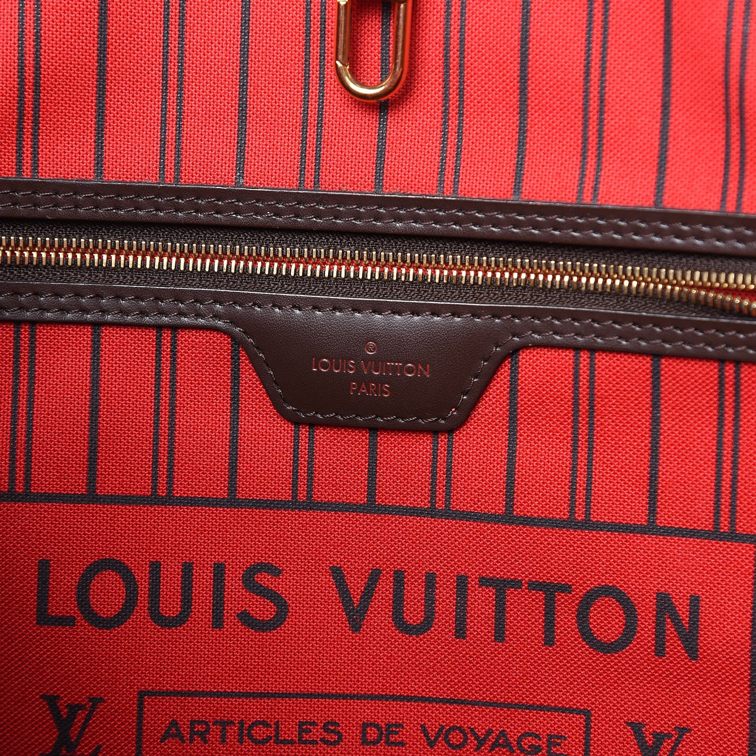 Louis Vuitton Damier Ebene Neo Neverfull MM 7 of 14