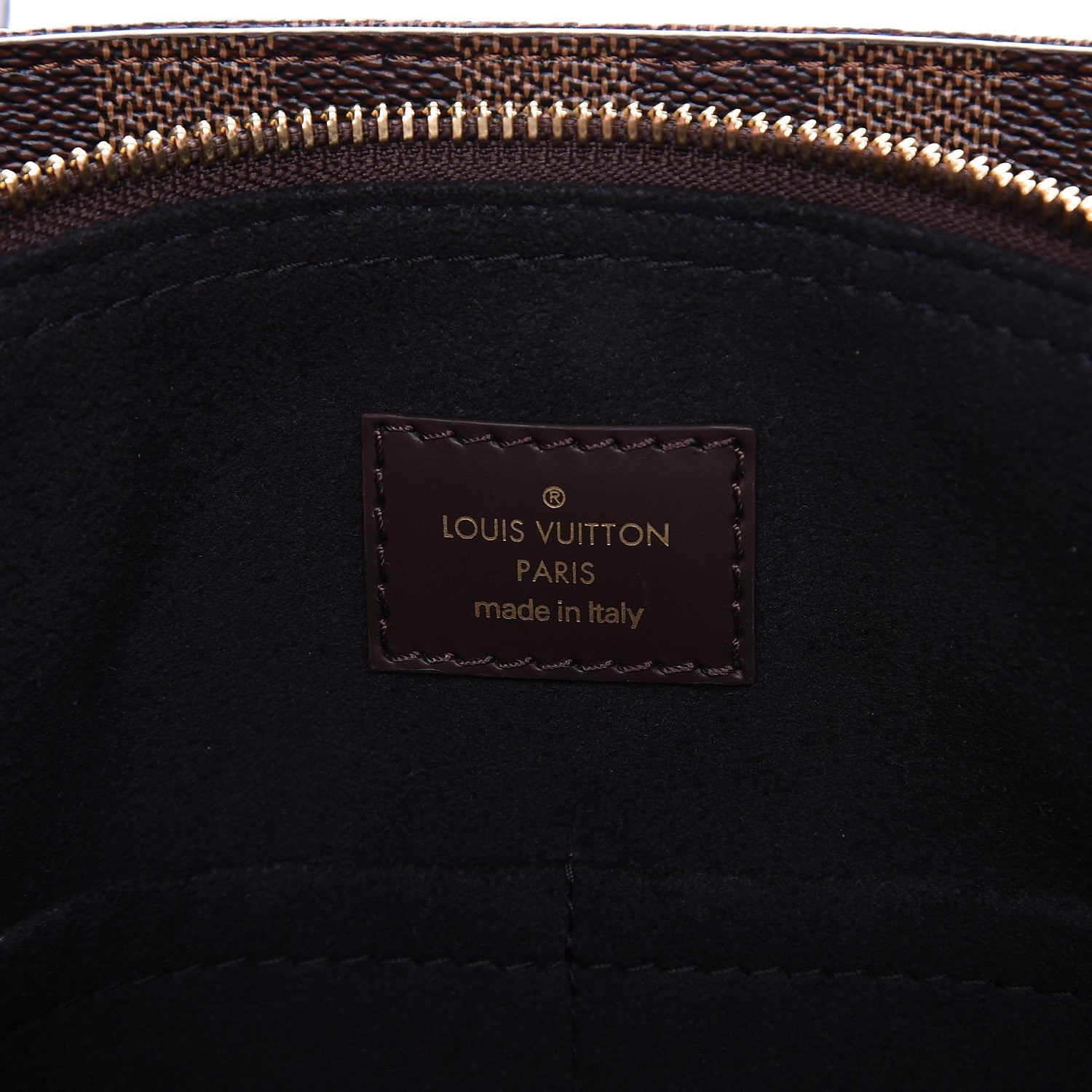Louis Vuitton Cuir Taurillon Damier Ebene Normandy Black 7 of 8