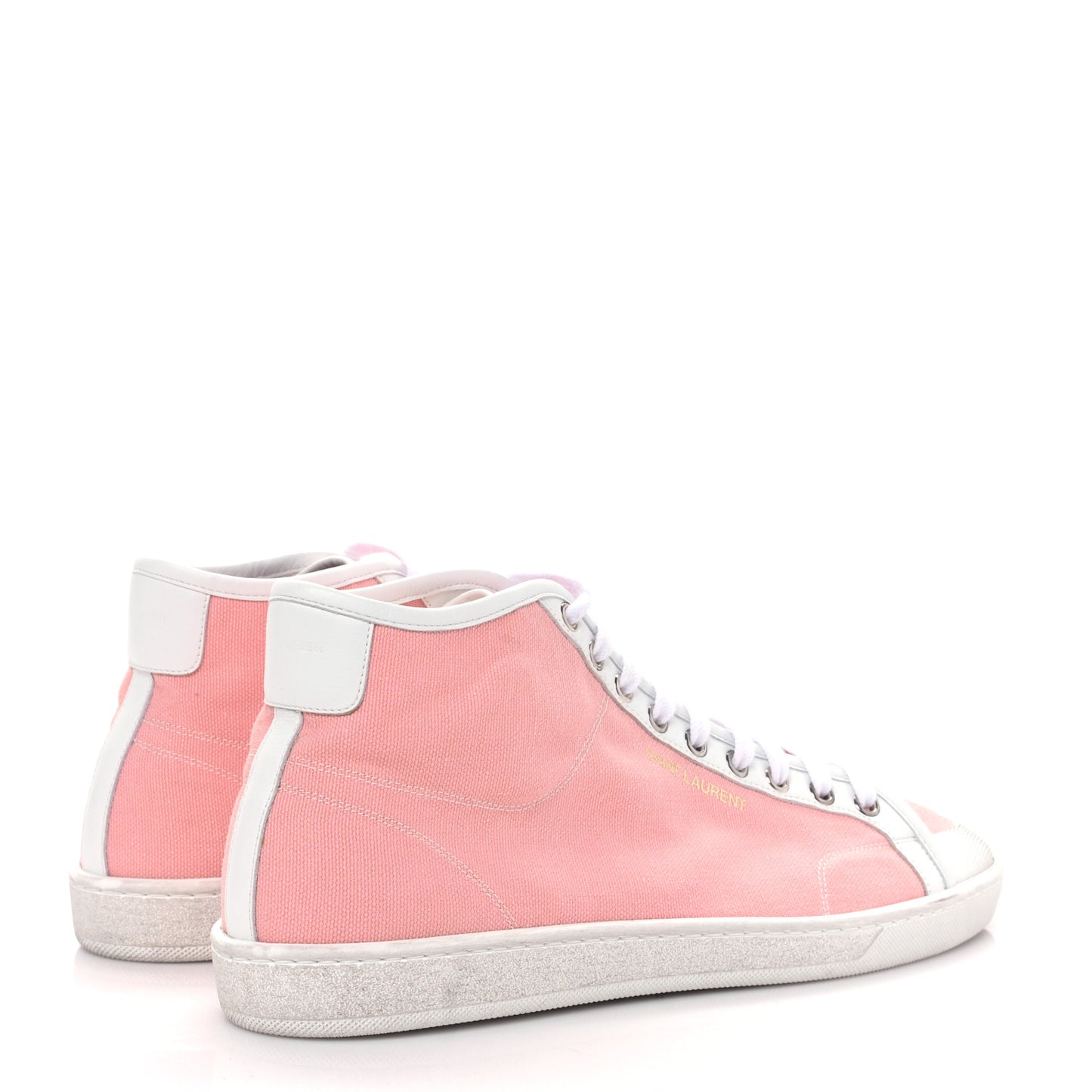 Womens Court Classic SL/39 Mid Top Sneakers 44 White Pink