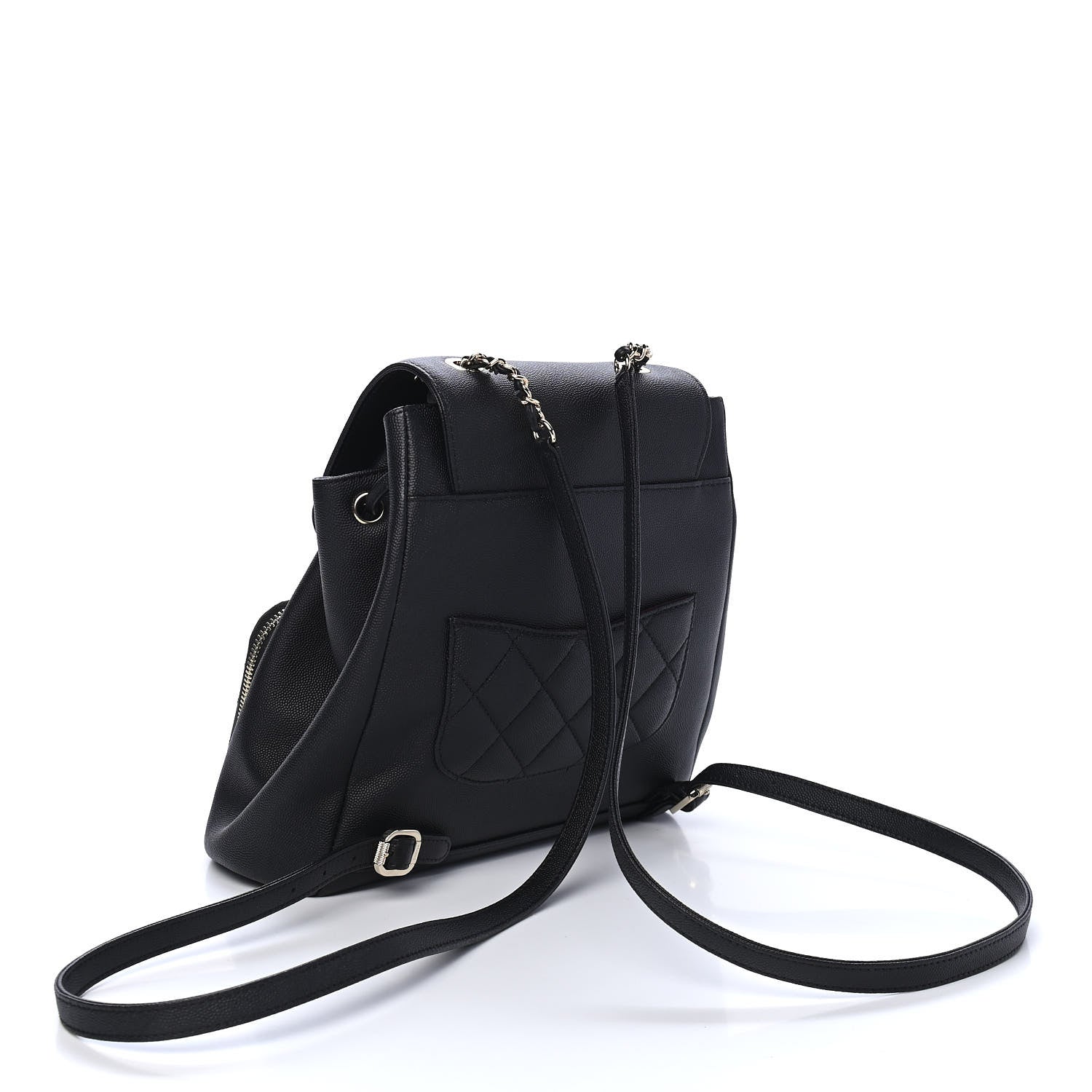 Chanel Caviar Quilted Business Affinity Backpack Black 3 of 9