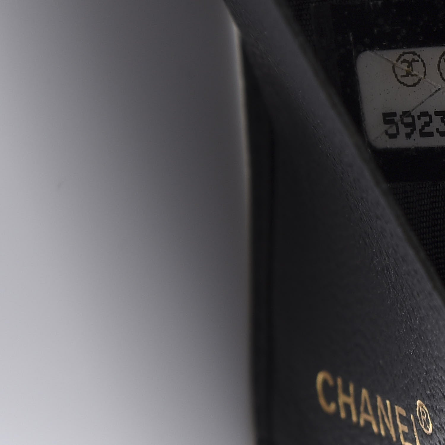 Chanel Goatskin Card Holder Wallet Black 8 of 10
