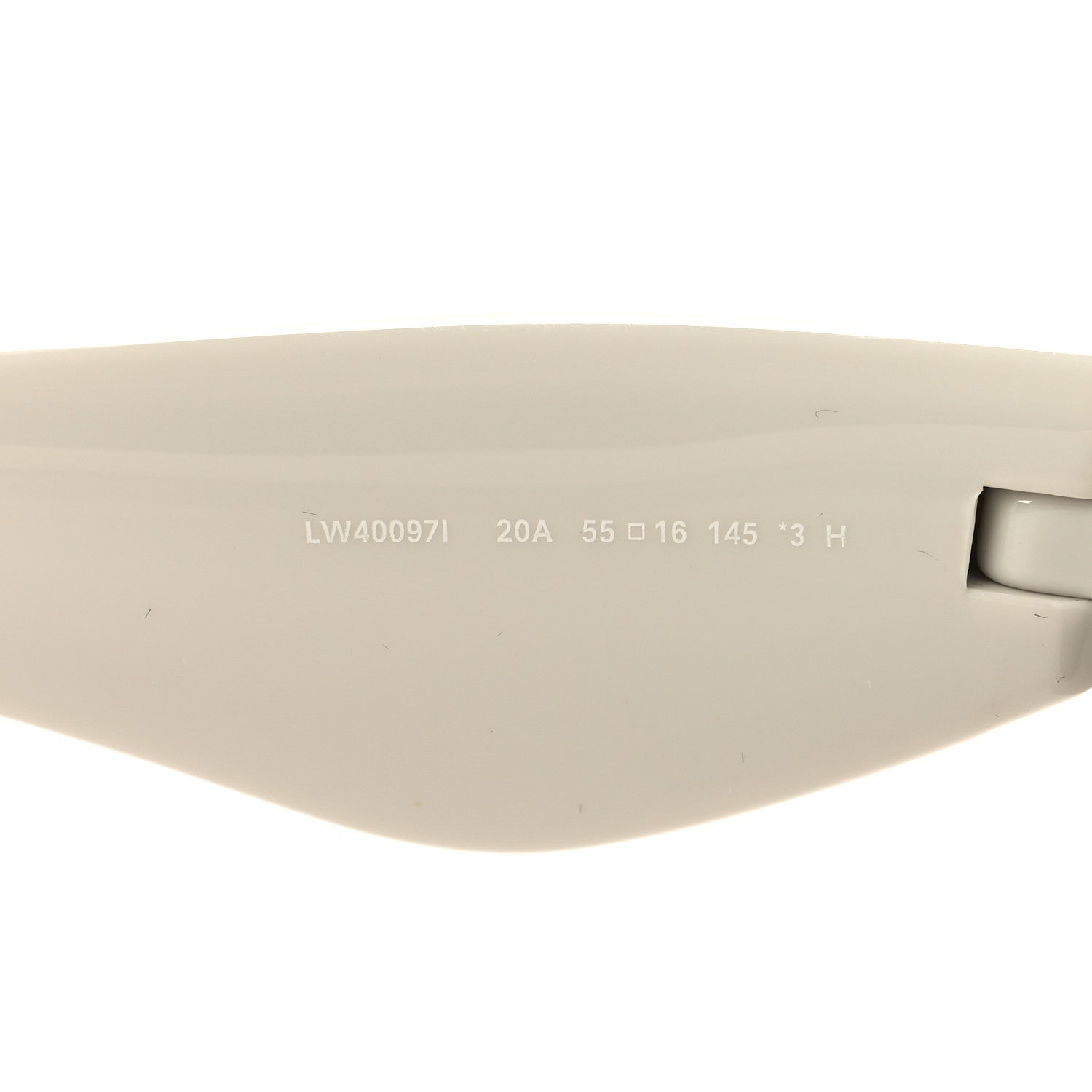 Loewe Acetate Inflated Cat-Eye Sunglasses LW40097I White 6 of 7