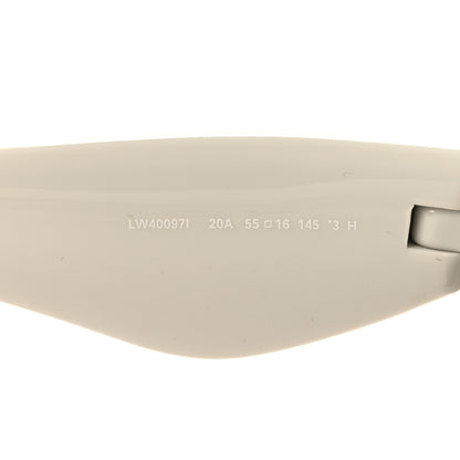 Loewe Acetate Inflated Cat-Eye Sunglasses LW40097I White 6 of 7