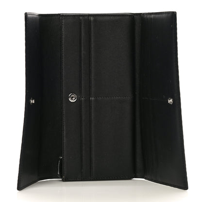 MCM Visetos Large Tri-Fold Flap Wallet Black 4 of 9
