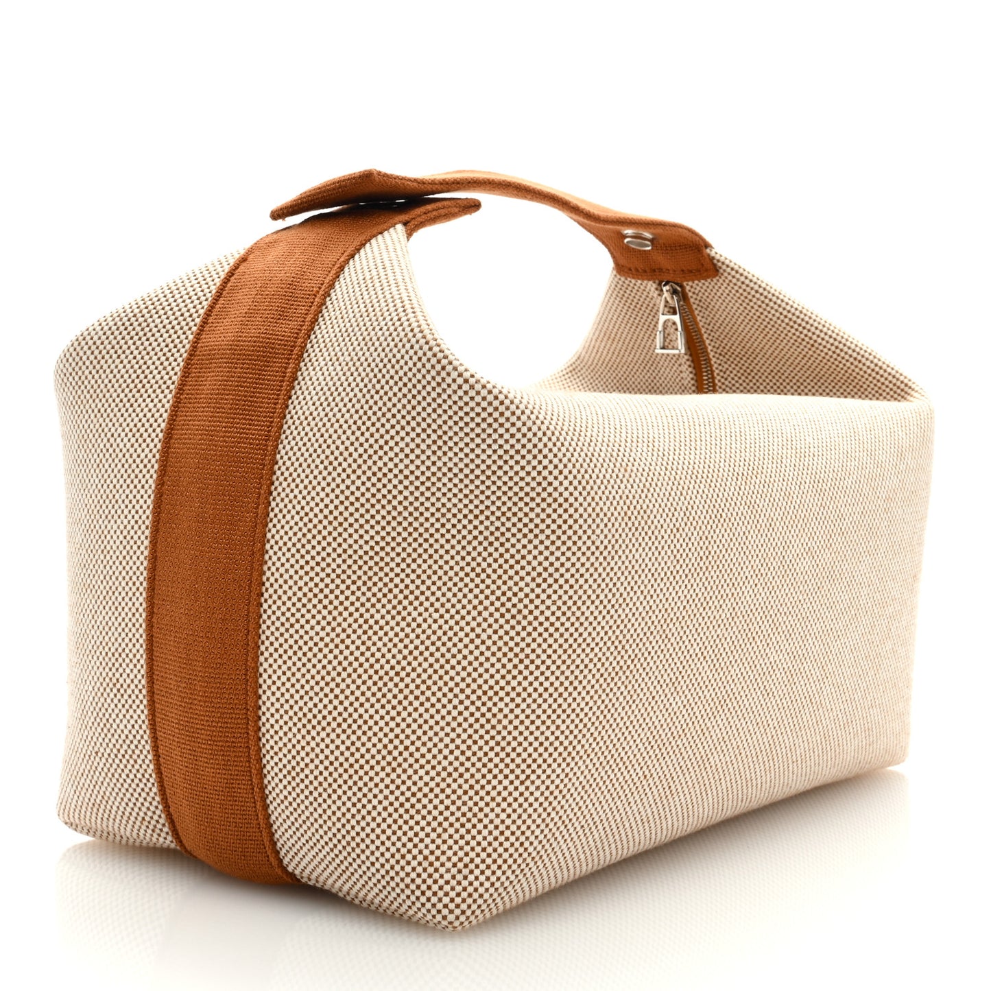 Canvas Large Bride-A-Brac Cabriole Case Biscuit