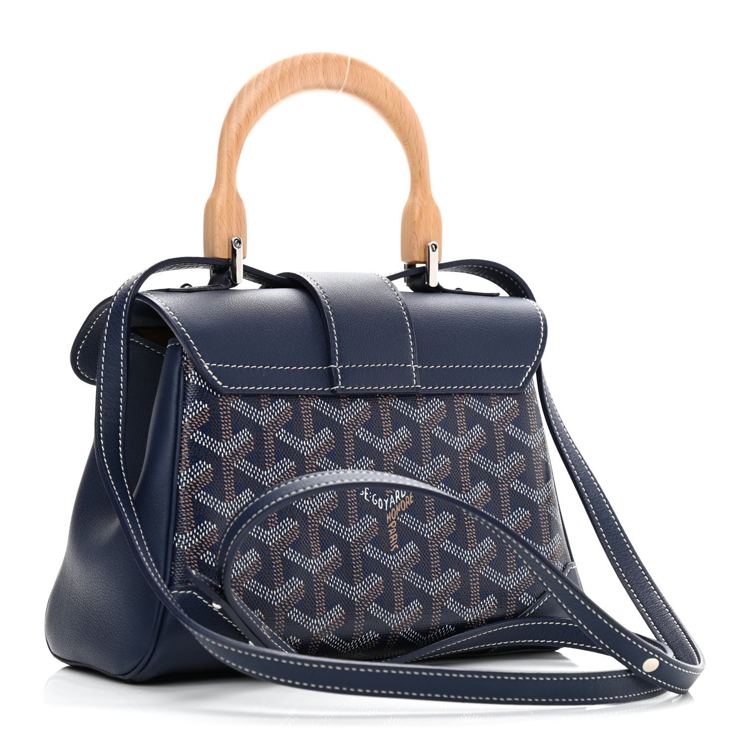 Goyard Goyardine Mini Saigon Navy 2 of 9