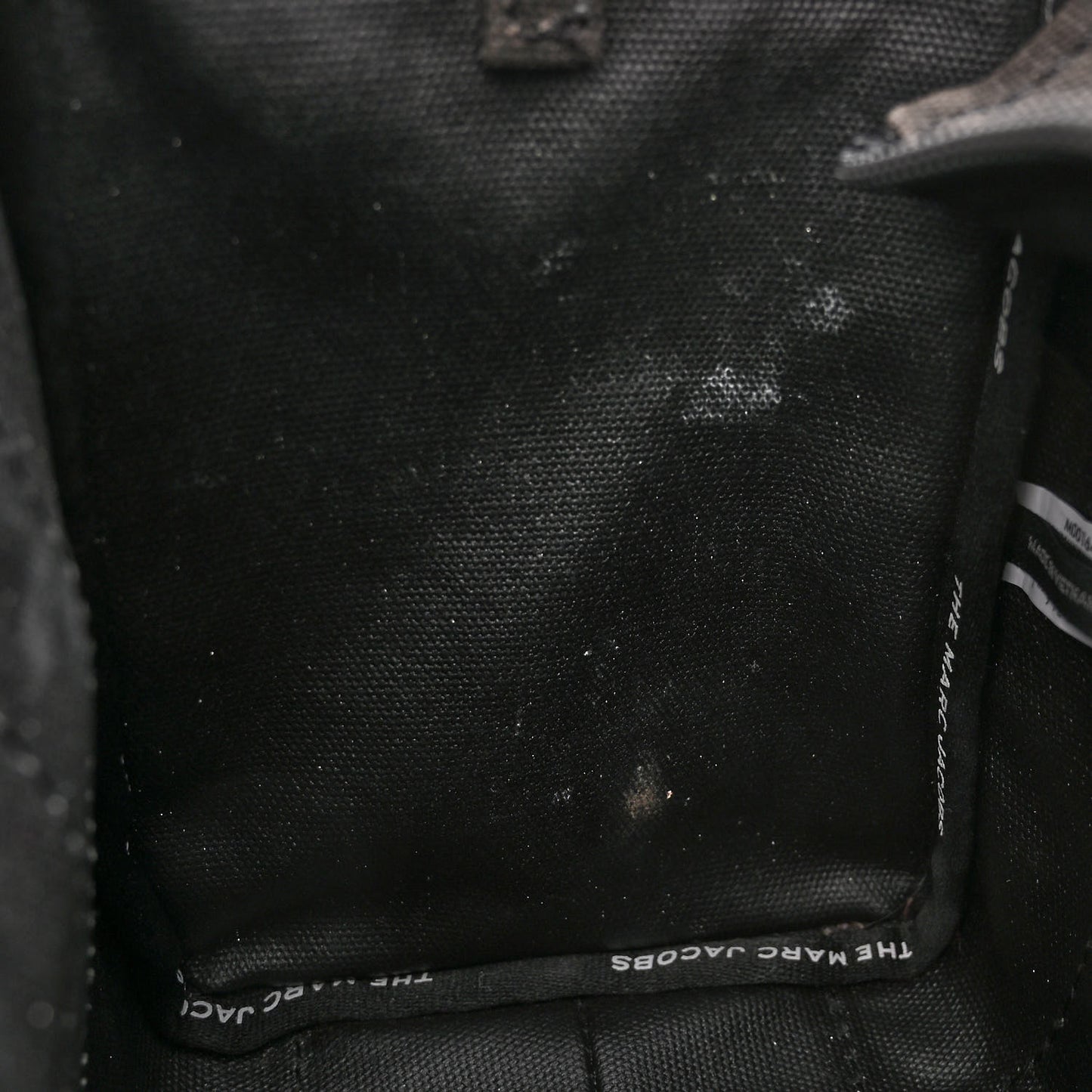 Cotton Canvas Mini The Traveler Tote Bag Black