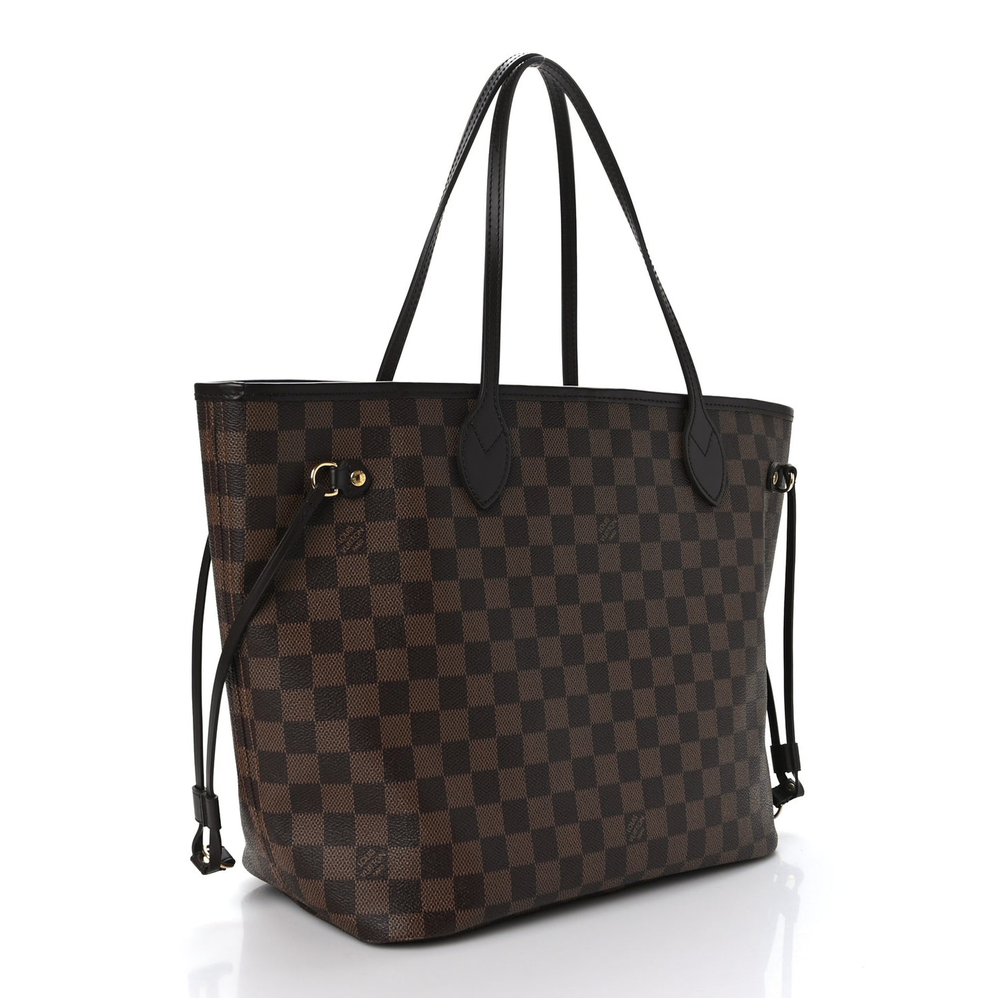 Damier Ebene Neo Neverfull MM Rose Ballerine