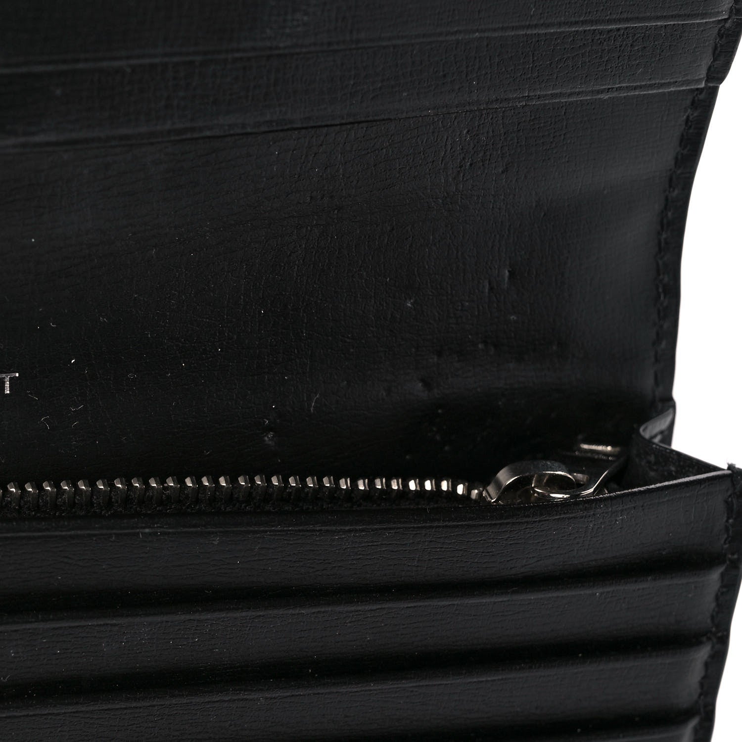 Saint Laurent Calfskin Monogram Flap Wallet Black 11 of 12