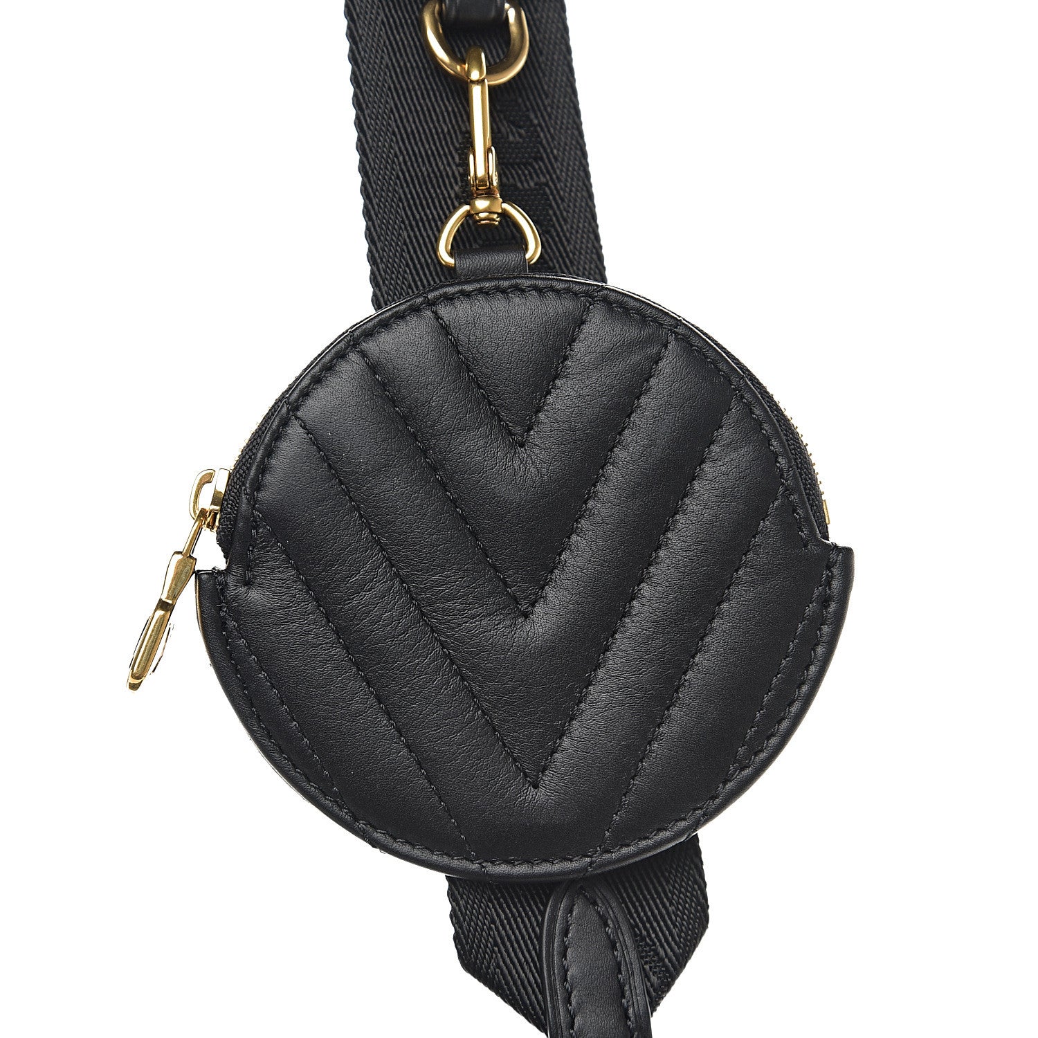 Louis Vuitton Calfskin New Wave Multi Pochette Black 8 of 9