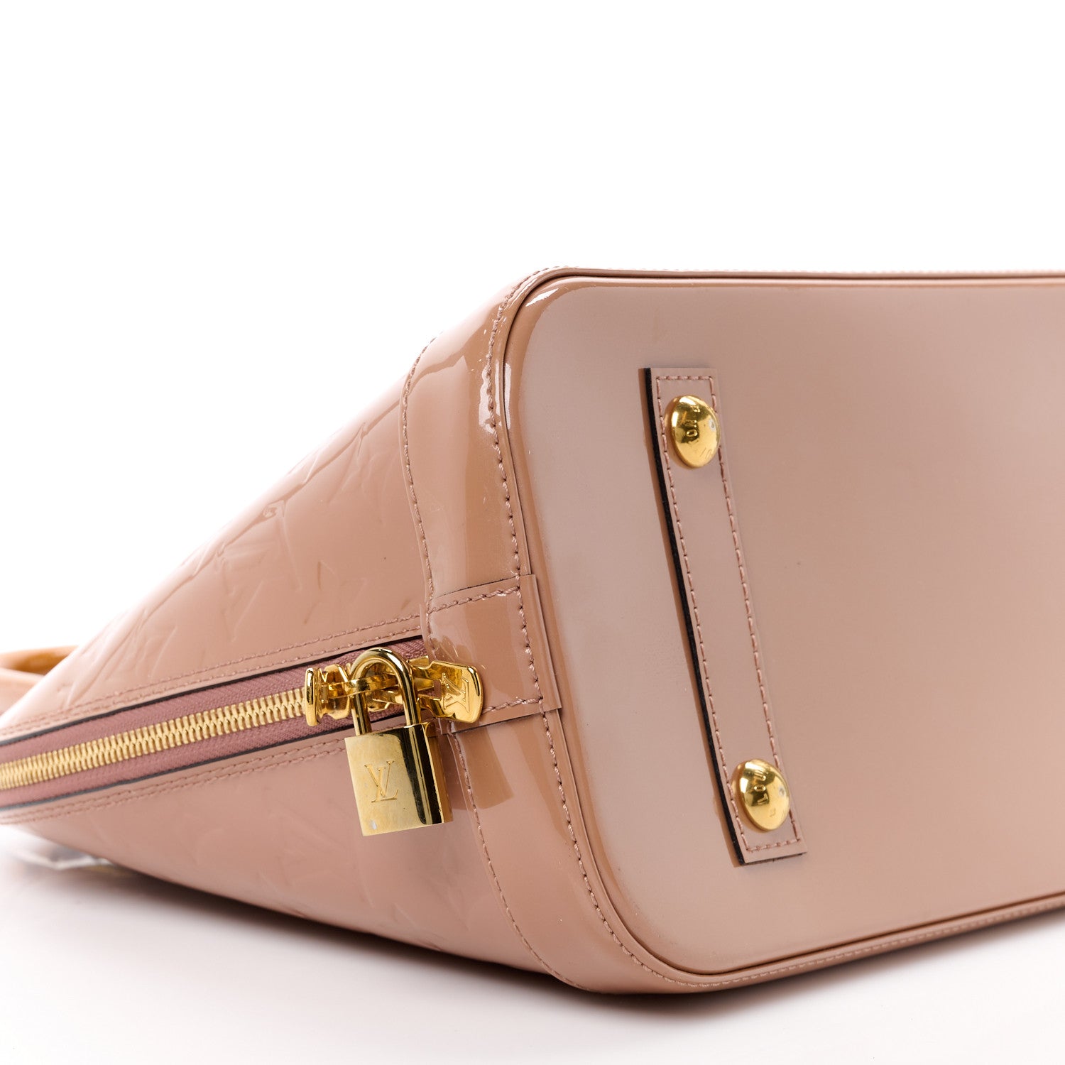 Louis Vuitton Vernis Alma PM Rose Velours 10 of 11