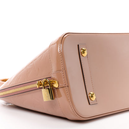 Louis Vuitton Vernis Alma PM Rose Velours 10 of 11