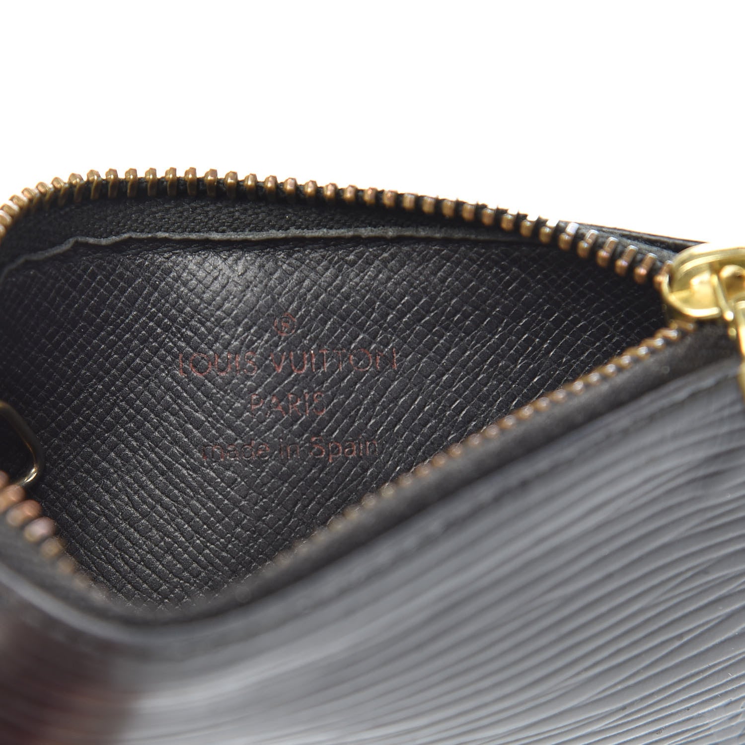 Louis Vuitton Epi Key Pouch Black 6 of 7