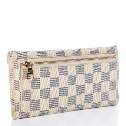 Louis Vuitton Damier Azur Long Origami Wallet 3 of 10