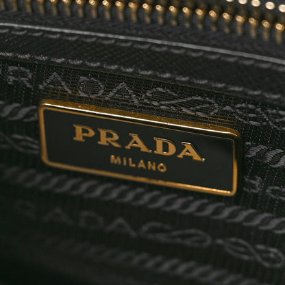 Prada Saffiano Lux Large Galleria Double Zip Tote Black 7 of 11