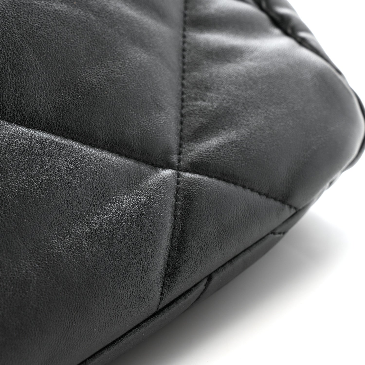 Chanel Lambskin Quilted Medium Chanel 19 Flap Black 11 of 12