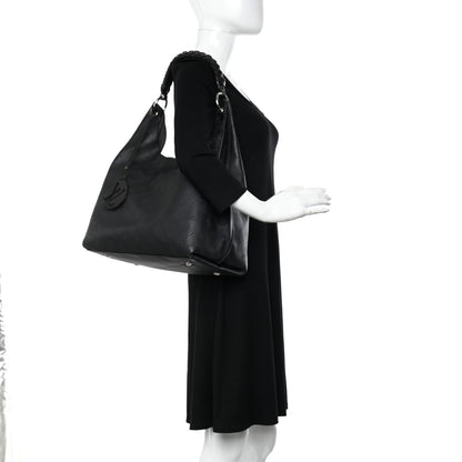 Louis Vuitton Mahina Carmel Hobo Black 2 of 9