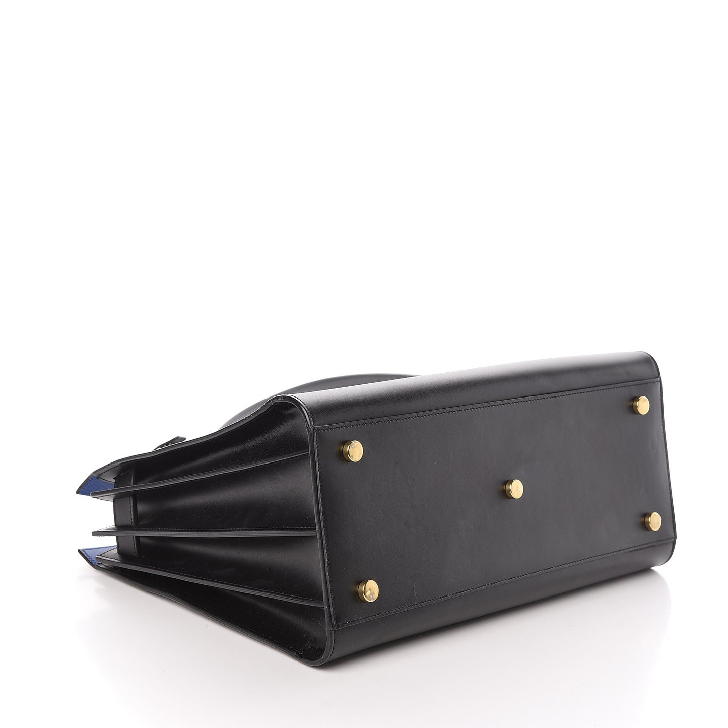 Calfskin Small Sac De Jour Black