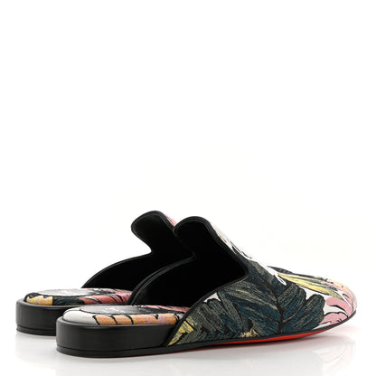 Christian Louboutin Tissu Hanabi Mens Coolito Loafer Mules 41 Navy Multi 4 of 7