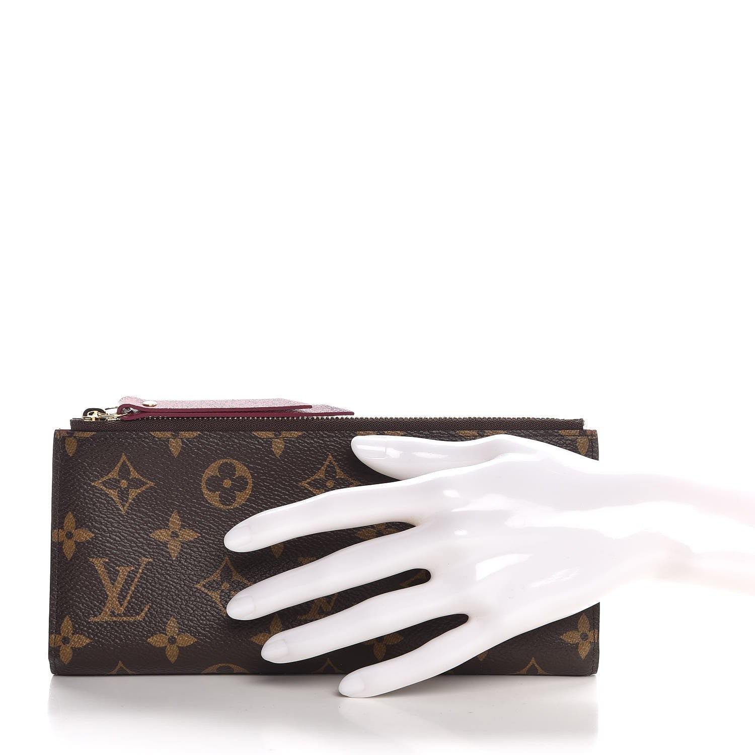 Louis Vuitton Monogram Adele Wallet Fuchsia 2 of 8