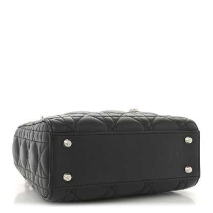 Christian Dior Lambskin Cannage Mini Lady Dior Black 4 of 10