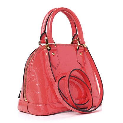 Louis Vuitton Vernis Alma BB Rose Litchi 3 of 12