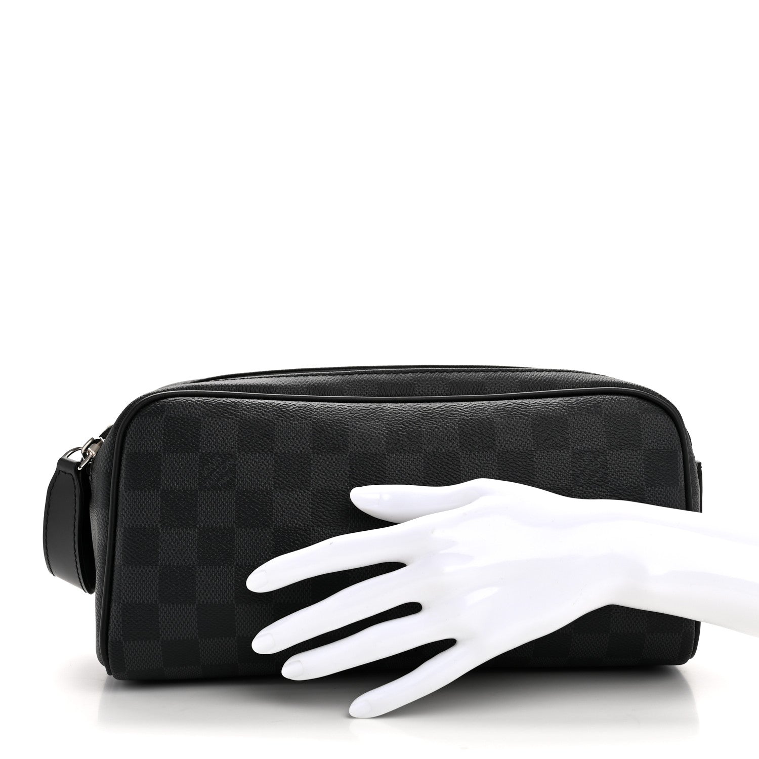 Louis Vuitton Damier Graphite Dopp Kit Toilet Pouch 2 of 6