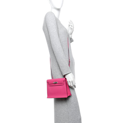 Hermes Swift Kelly Danse Belt Bag Rose Mexico 2 of 10