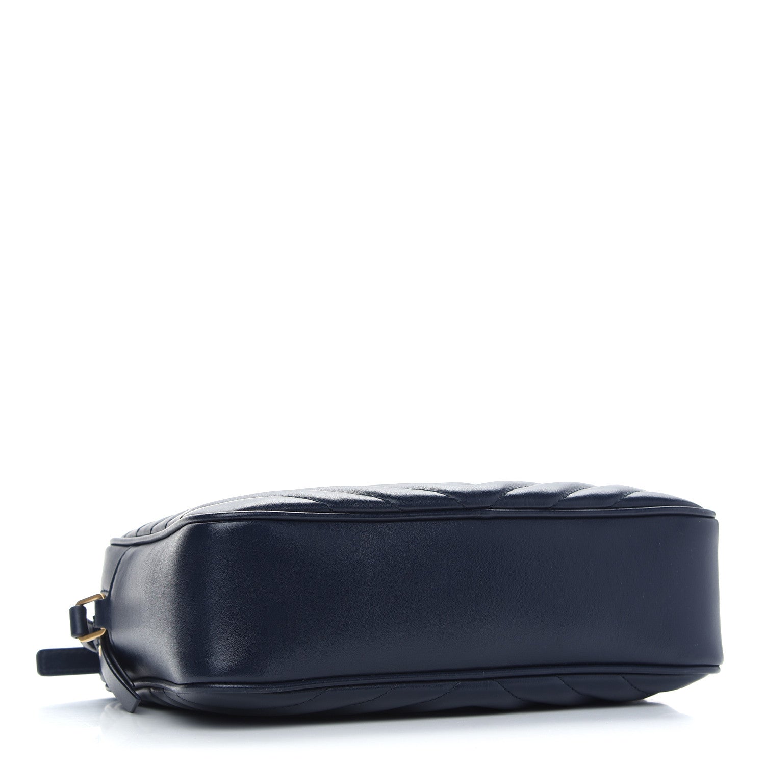 Saint Laurent Calfskin Matelasse Monogram Lou Camera Bag Navy 4 of 10
