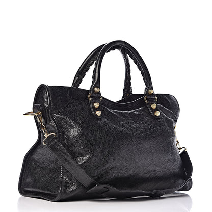 Balenciaga Agneau Giant 12 Gold Hardware City Black 3 of 9