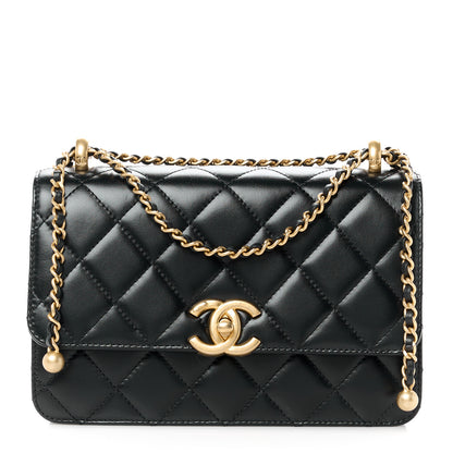 Chanel Calfskin Quilted Perfect Fit Flap Black 1 of 11