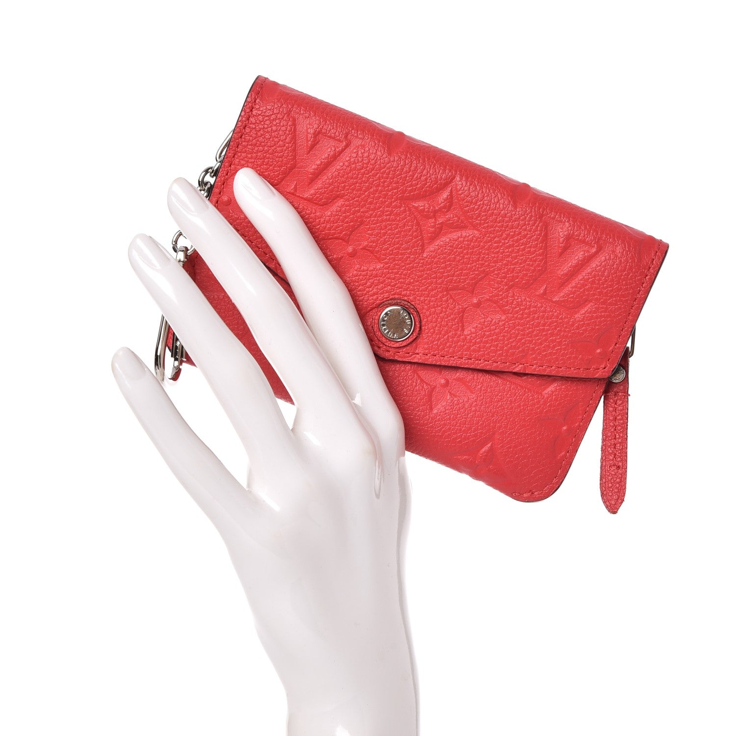 Louis Vuitton Empreinte Key Pouch Poppy 2 of 8