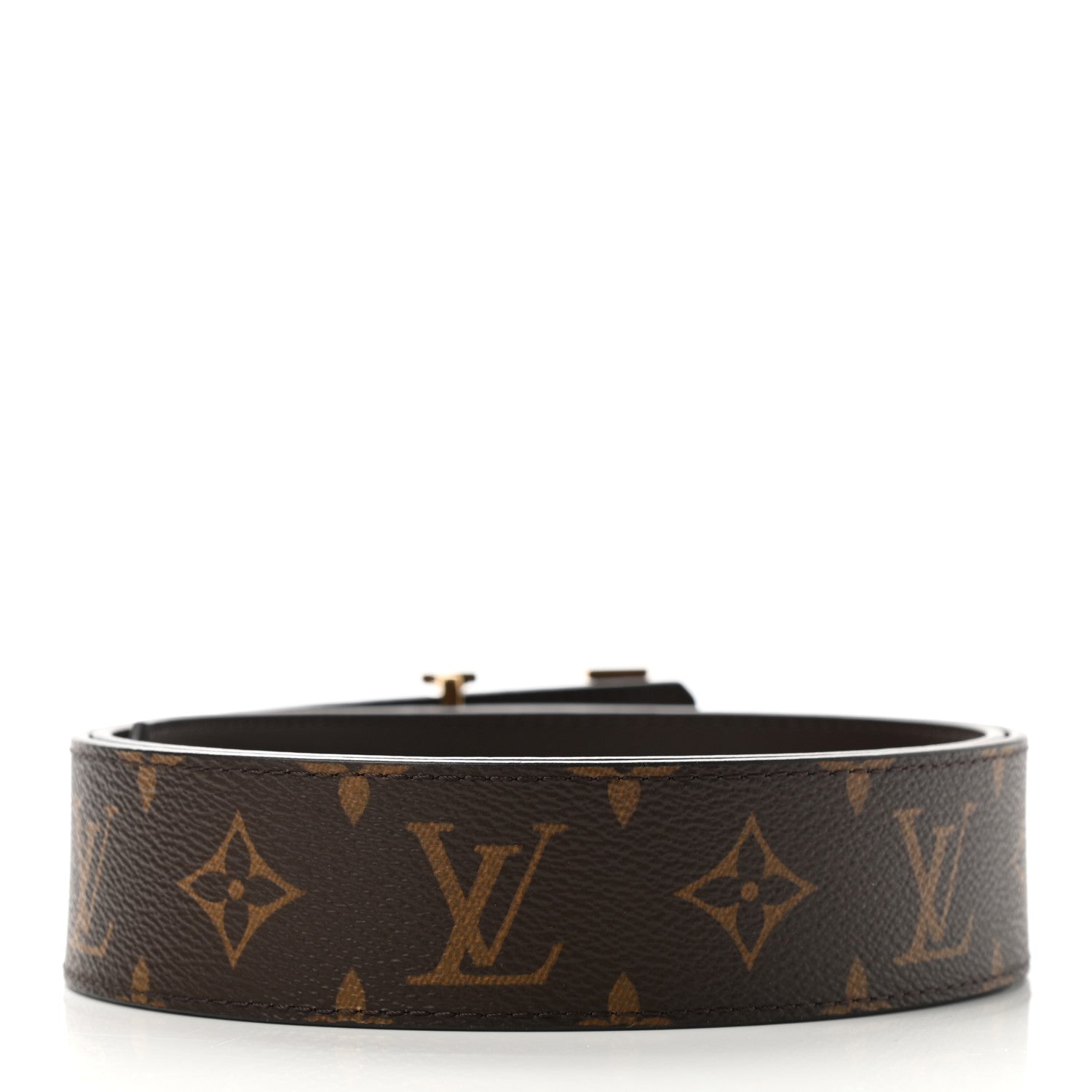 Louis Vuitton Monogram 40mm LV Initiales Belt 95 38 2 of 5