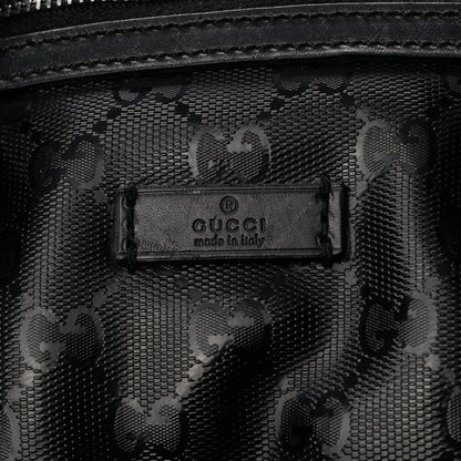 Gucci Imprime Monogram Large Carry On Duffle Black 6 of 10