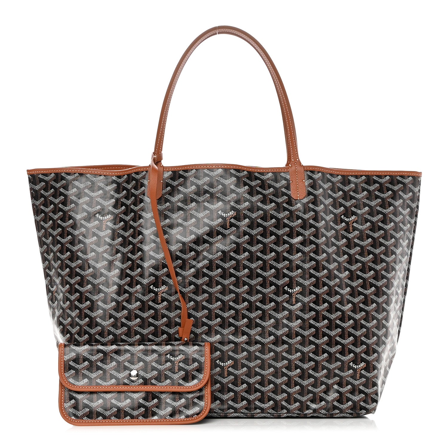 Goyard Goyardine Saint Louis GM Black Gold 1 of 11