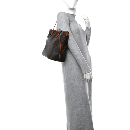 Louis Vuitton Monogram Calfskin Neo Neverfull Inside Out MM Tan 2 of 17
