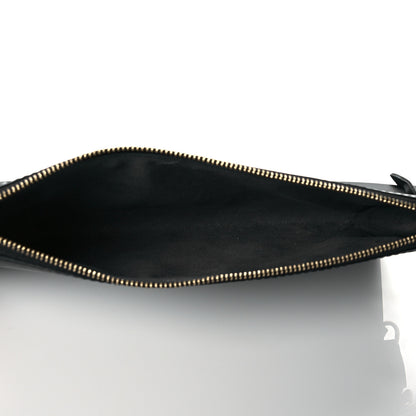 Louis Vuitton Epi Pochette Accessories 24 Black 5 of 11